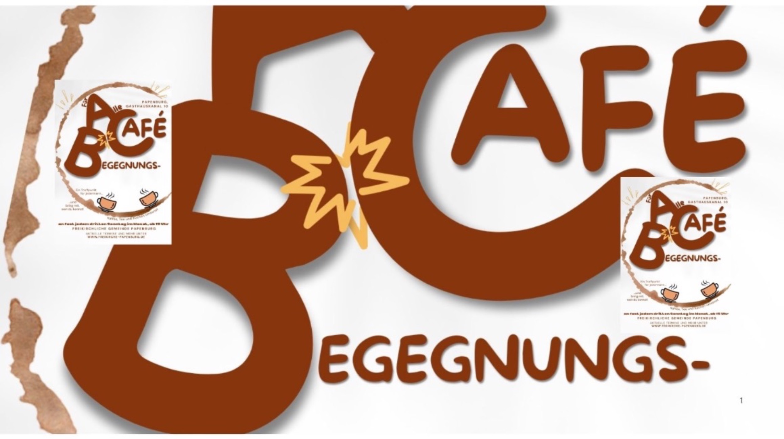 BEGEGNUNGSCAFÉ AM GASTHAUSKANAL